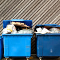 What should i do if my project generates less waste than expected and there is still space left in the dumpster when it is scheduled to be picked up?