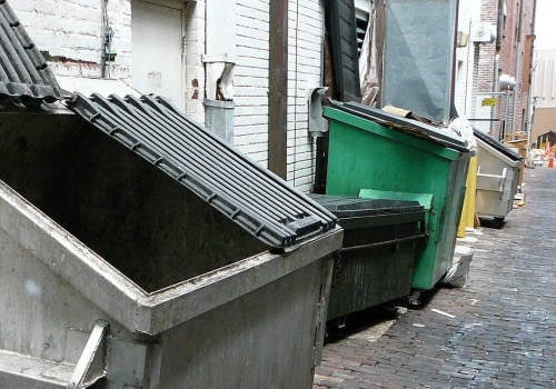 Are there any laws or regulations regarding the use of dumpsters?