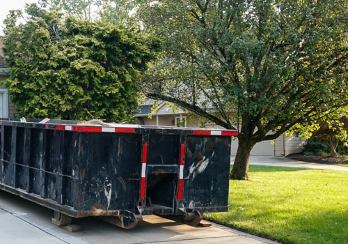 Why do people rent dumpsters?